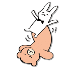 Rabbit of fairy tale talk 7 sticker #9584074