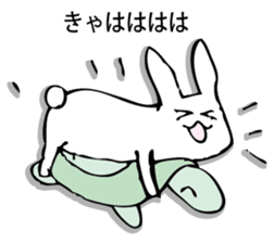 Rabbit of fairy tale talk 7 sticker #9584075