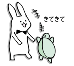 Rabbit of fairy tale talk 7 sticker #9584079