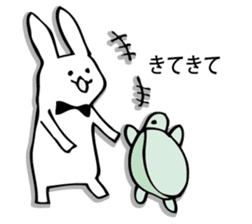 Rabbit of fairy tale talk 7 sticker #9584079