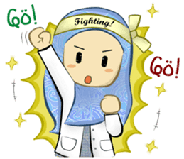 Medical Student (Hijab ver.) sticker #9584083