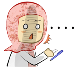 Medical Student (Hijab ver.) sticker #9584084