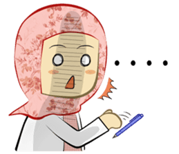 Medical Student (Hijab ver.) sticker #9584084