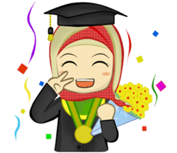 Medical Student (Hijab ver.) sticker #9584085