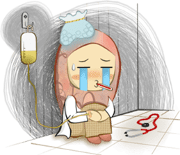 Medical Student (Hijab ver.) sticker #9584086