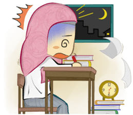 Medical Student (Hijab ver.) sticker #9584087