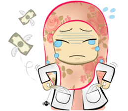 Medical Student (Hijab ver.) sticker #9584088