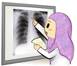 Medical Student (Hijab ver.) sticker #9584089
