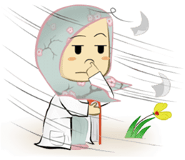 Medical Student (Hijab ver.) sticker #9584093
