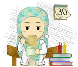 Medical Student (Hijab ver.) sticker #9584095
