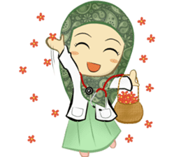 Medical Student (Hijab ver.) sticker #9584096
