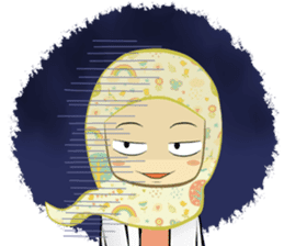 Medical Student (Hijab ver.) sticker #9584104