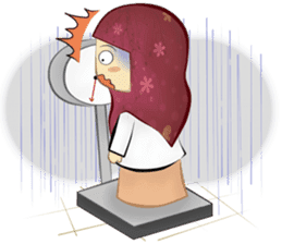 Medical Student (Hijab ver.) sticker #9584107