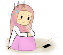 Medical Student (Hijab ver.) sticker #9584108