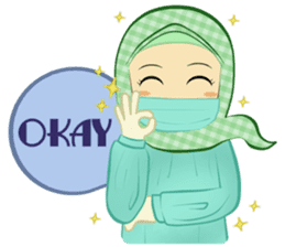 Medical Student (Hijab ver.) sticker #9584112