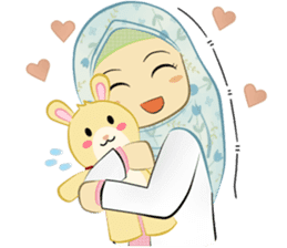 Medical Student (Hijab ver.) sticker #9584117