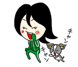 Sweet Potato Girl 2 sticker #9584788