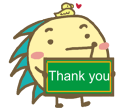 hedgehog thorn thorn sticker #9585162