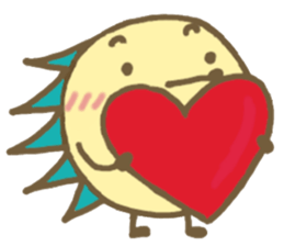 hedgehog thorn thorn sticker #9585164