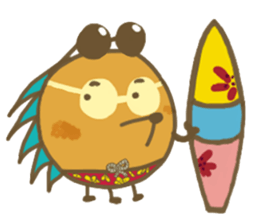 hedgehog thorn thorn sticker #9585167