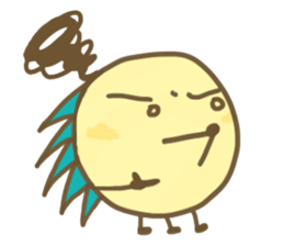 hedgehog thorn thorn sticker #9585170