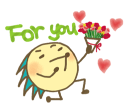 hedgehog thorn thorn sticker #9585181