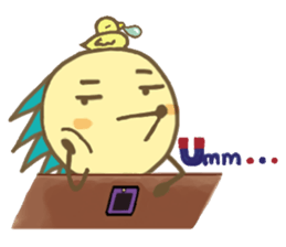 hedgehog thorn thorn sticker #9585183