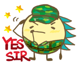 hedgehog thorn thorn sticker #9585190