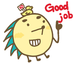 hedgehog thorn thorn sticker #9585192