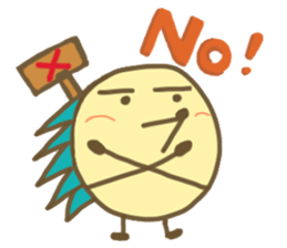 hedgehog thorn thorn sticker #9585195