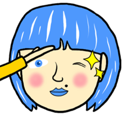 Visual boys and Visual girls sticker #9585486