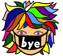 Visual boys and Visual girls sticker #9585489