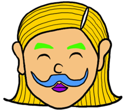 Visual boys and Visual girls sticker #9585514