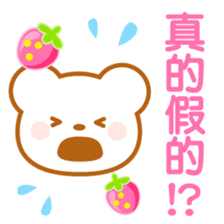 Strawberry Bear-Taiwan- sticker #9585655