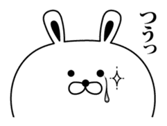Close-up rabbit sticker #9585700