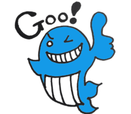 Whale-kun sticker #9585803