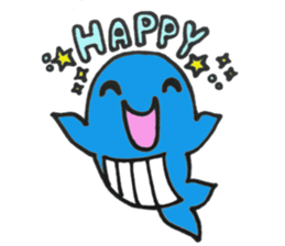 Whale-kun sticker #9585804