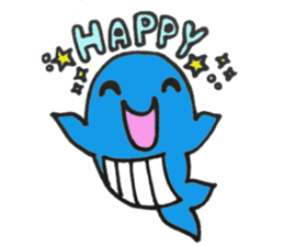 Whale-kun sticker #9585804