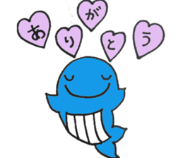 Whale-kun sticker #9585808