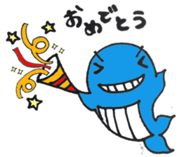 Whale-kun sticker #9585809