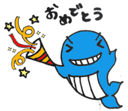 Whale-kun sticker #9585809