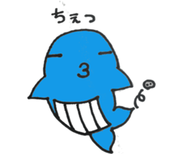 Whale-kun sticker #9585819