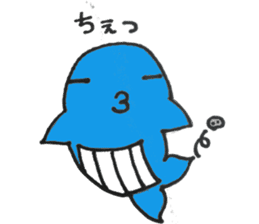 Whale-kun sticker #9585819