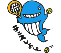 Whale-kun sticker #9585820