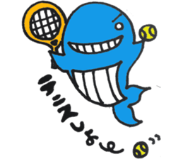 Whale-kun sticker #9585820