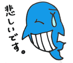 Whale-kun sticker #9585834