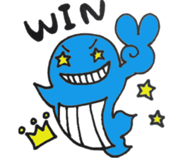 Whale-kun sticker #9585836