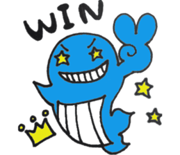 Whale-kun sticker #9585836