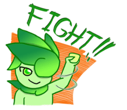 Cloud - Wind Element Charecter (EN) sticker #9586047