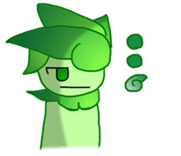 Cloud - Wind Element Charecter (EN) sticker #9586064